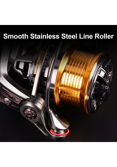 Teltree Hk3000 Modeli Metal Sanayi Balık Makinesi - 7+1 Piyano Rulmanlı, 8kg Maksimum Sürtünme, 5.7:1 Dişli Oranı