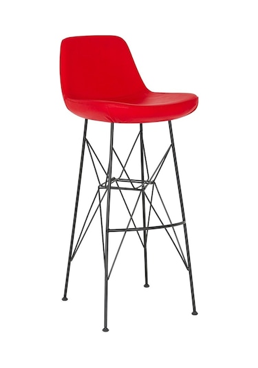 Bintaş Mobilya Grand Küçük Bar Sandalyesi Turkuaz