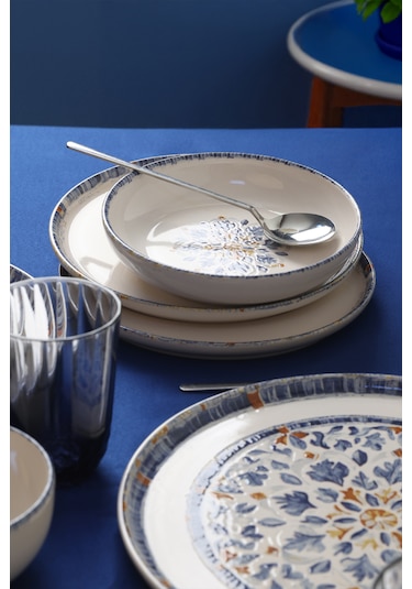 Keramika Sapphire Yemek Takımı 24 Parça 6 Kişilik 22743-46