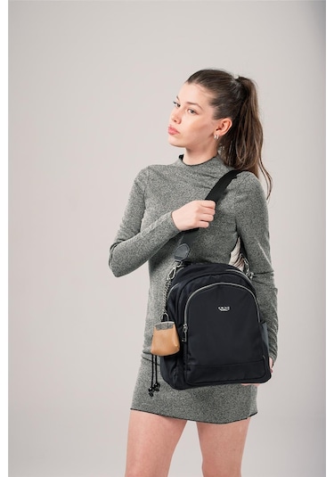 Ççs Kadın 18023 Sırt Ve Omuz Çantası Yeşil