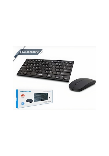 Hadron HD839 Kablosuz Q Klavye Mouse Set