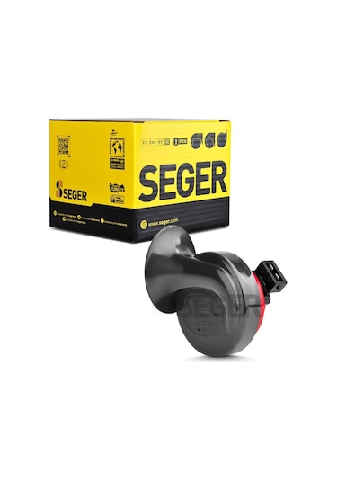 Seger 60B Salyangoz Korna 12 V Dadat İnce Ses K-Jet 2X Soket