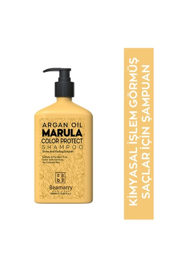Beamarry Argan Oil Marula Color Protect Shampoo 380 Ml Tüm Saç Tipleri