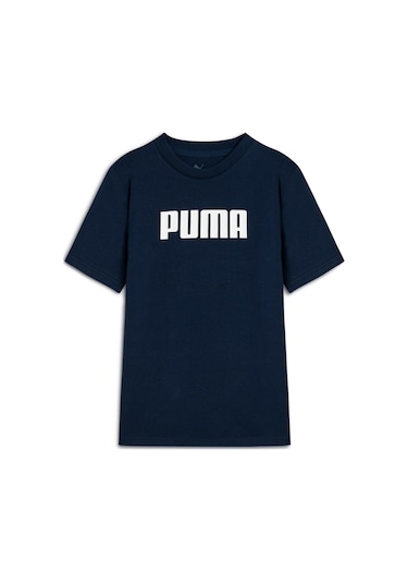 Puma Essentıals Logo Genç Tişört 688340 06 Mavi