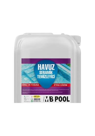 Mb Pool Havuz Seramik Temizleyici 20 Lt