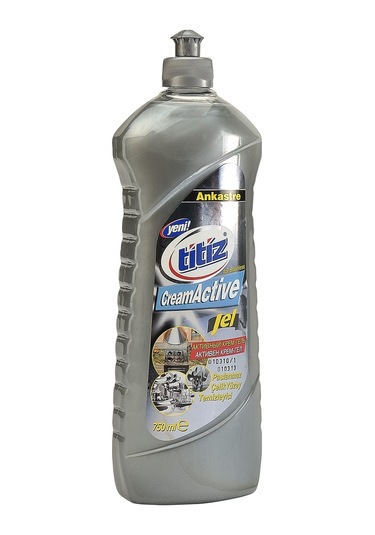 Titiz Cream Active Ankastre Çelik Yüzey Temizleyici 750 ML