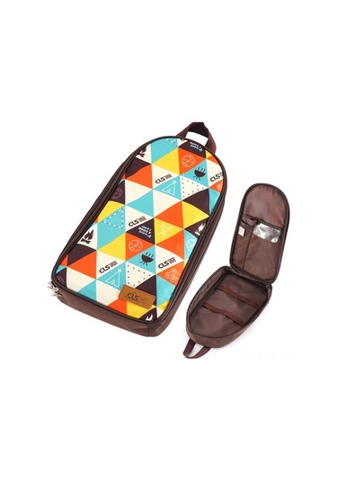 Pazly Taşınabilir Pişirme Aletleri Düzenleyici Çantası Dış Mekan Bbq Kamp Mutfağı Depolama Çok Renkli