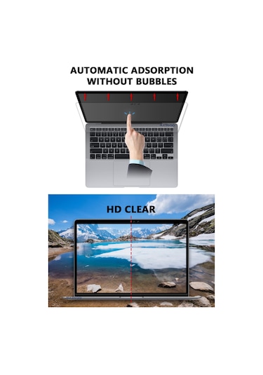 Macbook Pro Mat Ekran Koruyucu 16 İnç M1-m2-m3-m4 Touchıd'li Pro 16.2" A2485 A2780 A2991 A3403 A3186 İle Uyumlu
