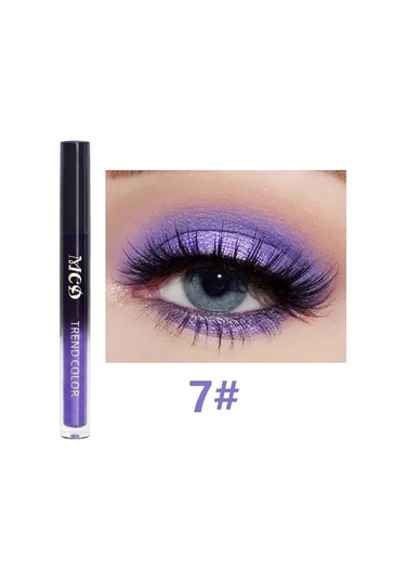 13 Gölgeli Suya Dayanıklı Likit Göz Farı Paleti - Göz Alıcı Görünümler İçin 7 Dark Topaz