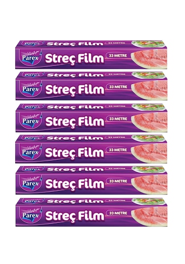 Streç Film 33 Mt Altılı Paket