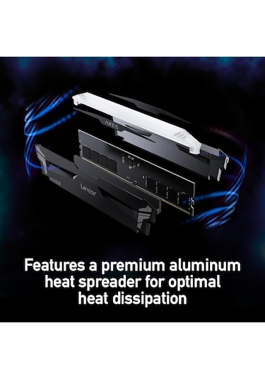 Lexar Ares RGB LD5EU016G-R6400GDLA 32 GB (2x16) DDR5 6400 MHz CL32 Ram
