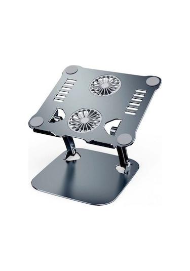 Daytona St-801dg İki Fanlı Notebook Standı,füme 360