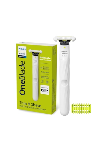 Philips Norelco Oneblade QP1924/70 Kasık ve Kişisel Vücut Tıraş Seti