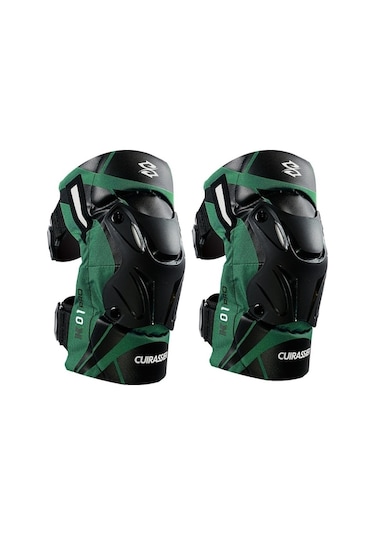 Trendooze Cuirassier Koruyucu Motosiklet Dizliği 2 Adet Yeşil Uq Yeşil