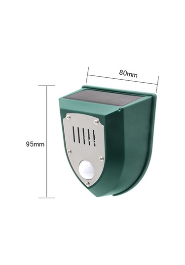 Cbtx N911M Solar Rouse Alarm Lambası Kızılötesi İndüksiyon Hayvan Kovucu