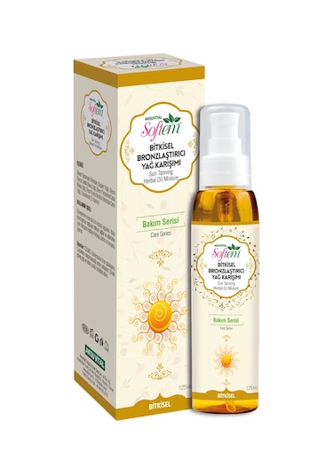 Softem Bitkisel Bronzlaştırıcı Yağ Karışımı 125 ML