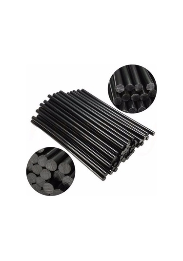 Wellhise Siyah Kalın Silikon 1 KG 48 Adet 11 MM 22 CM