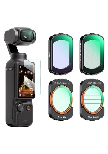 K&f Concept Magnetic 4'lü Efekt Filtre Seti Djı Osmo Pocket 3 C