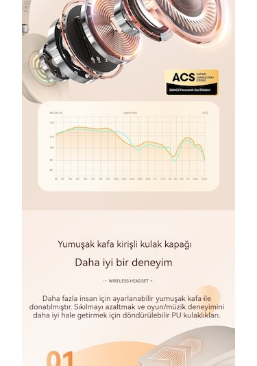 Bluetooth Kulaklık Kablosuz Işık Yayan Oyun Kulaklık Süper Uzun Pil Ömrü Cep Telefonu Kulaklık