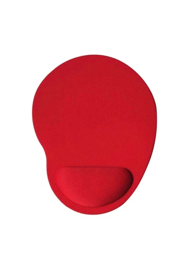 Kırmızı Genel Kaymaz Yumuşak Eva Bilek Pedi Oyun Mouse Pad Pc Dizüstü Bilgisayar İçin