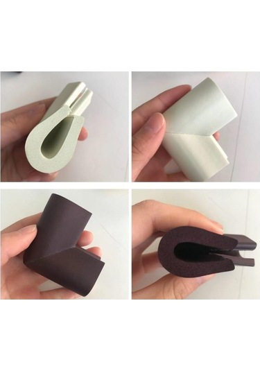 4'lü U Tipi Kahverengiköşe Koruyucu -67 Kahverengi