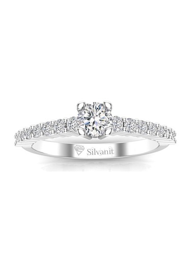 0,60 Karat G Renk Uluslararası Sertifikalı Pırlanta Tektaş Yüzük (464657307)