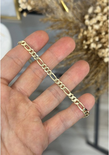 Xp Gold Marka Model Bileklik 18.5 Cm Altın