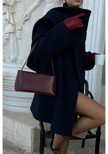 Capella Basic Baget Çanta Bordo Bordo