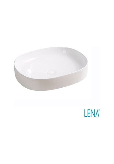 Lena EY-4712 Tezgahüstü Lavabo Beyaz