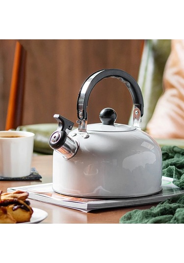 3l Boynuzlu Su Isıtıcısı, Espresso Makinesi, Kamp Su Isıtıcısı, Fısıltılı Su Isıtıcısı, Elektrikli Su Isıtıcısı, Kaynar Çaydanlık Beyaz Diğer