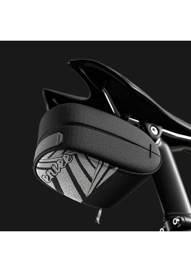 Enlee Su Geçirmez Bisiklet Koltuk Altında Çanta Dağ Yol Bisikleti Siyah