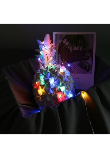 Novahub Taşınabilir Usb Şarjlı 50 Led Işıklı Dekoratif Aydınlatma, 8 Işık Modu Ve Uzaktan Kumandalı 5 Metre Çok Renkli İle Şık Dekorasyon Çok Renkli