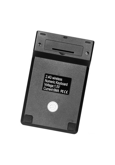 2.4g Usb Sayısal Klavye 18 Tuşlu Kablosuz Mini Dijital Klavye