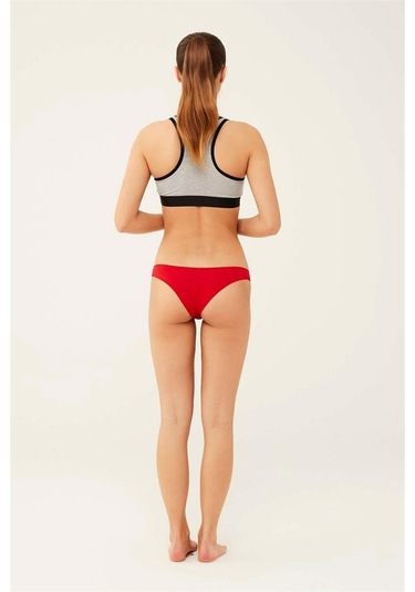 U.s Polo Assn. 67007 Kadın 5'li Modal Brazilian Slip Külot-siyah&ten&beyaz&somon&kırmızı mix color