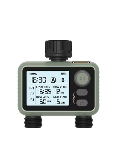 2 Çıkışlı Otomatik Sulama Zamanlayıcısı