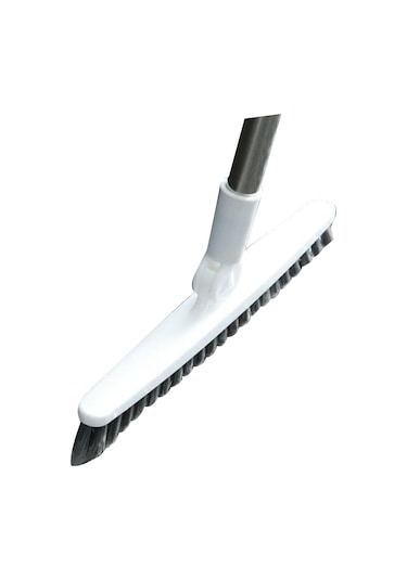Ximistore9 Plastik Uzun Saplı Boşluk Fırçası - Banyo, Mutfak, Tuvalet İçin Kuru/ıslak Yıkama - Sabit Talaşlı Köşeler Ve Groutları Temizler Diğer