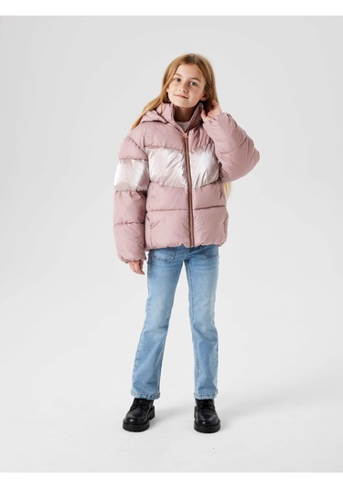Name It Nkfmille Kız Çocuk Şişme Mont 13243679 Pudra