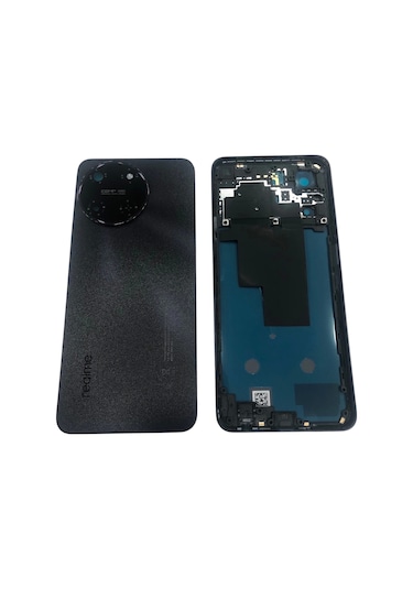 Realme 11 Rmx3636 Kasa Arka Kapak Pil Kapağı Siyah