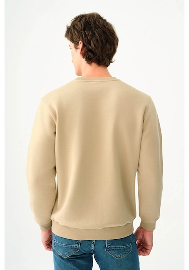 Loft Erkek Sweatshirt Bej Lf2034268 25kp69000079 P6935 Bej