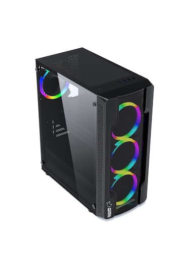 Gametech Colder Rainbow 4x120 MM Fanlı Oyuncu Bilgisayar Kasası