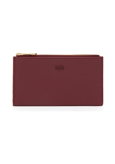 U.s. Polo Assn. Kadın Bordo Cüzdan 50314832-vr014 Bordo
