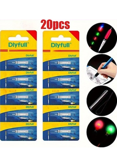 Willowhaven Cr425 Pil 20 Adet 3v Elektrikli Şamandıra Balıkçılık Aparatı Işıklı Şamandıra Pil