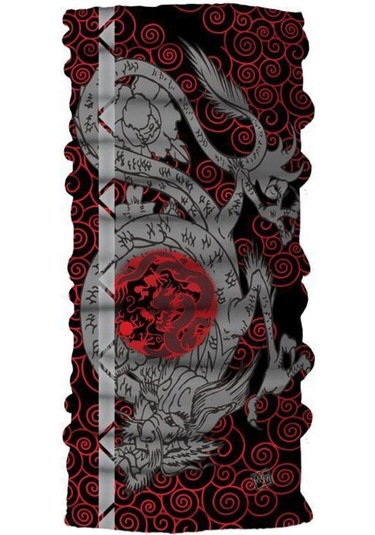 Narr Dragon Black Reflektif Boyunluk Çok Renkli