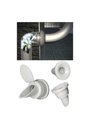 Koku Önleyici Gider Lavabo Sifonu Kokumatik Haşereye Son(1 Adet)