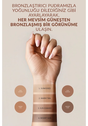 Ultra Colour Pudra Bronzlaştırıcı Sun Soaked 00