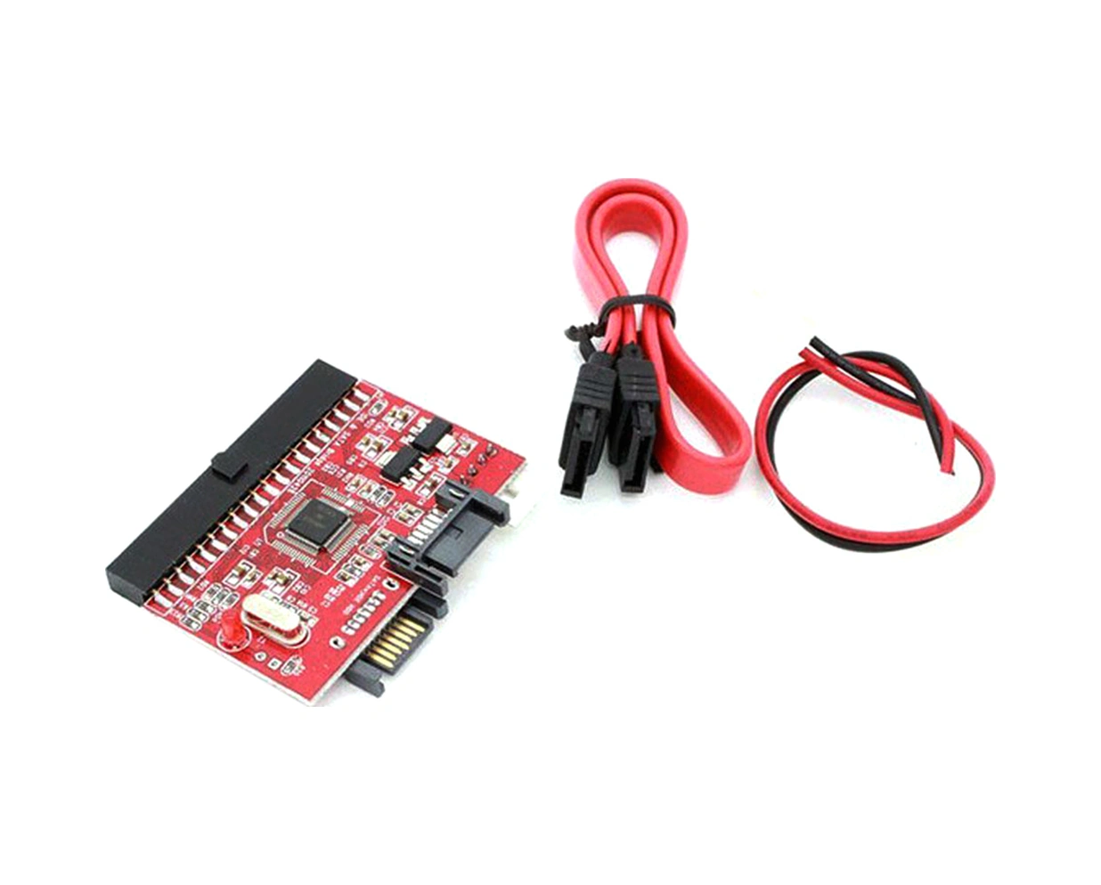 Qingmipy Ide Ve Sata Arasında Çift Yönlü Disk Dönüştürücü Adaptörü - Otomatik Hız Konuşması, Led Göstergeli, Sürücü Gerektirmeyen