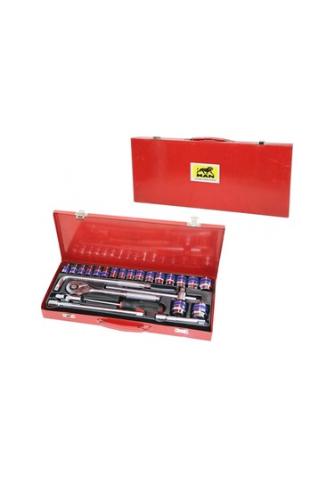 26pcs Lokma Seti 8--32mmcırcır - -t- - -l- - Düz Kolsoket - Adaptör - Evrensel Bağlantı - T.vidameta