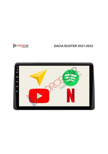 DACİA DUSTER 2021_2022 ANDROİD MULTİMEDYA 2_32 KABLOSUZ CARPLAY