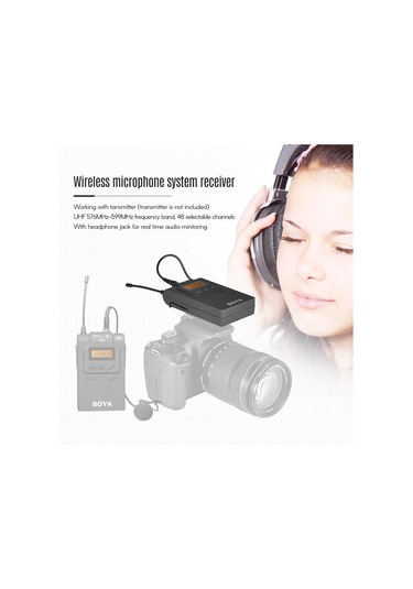 Boya By Wm6R Kablosuz Mikrofon Alıcısı