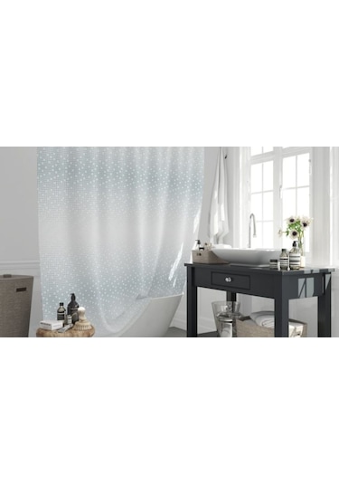 Jackline Duş Perdesi 1079 Model Çift Kanat 2X110X200Cm Çok Renkli